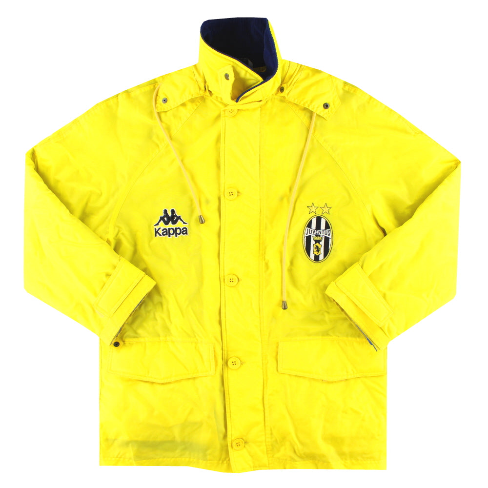 1995-96 Juventus Kappa Staff Issue Padded Rain Coat XL - Juventus / Excellent / XL