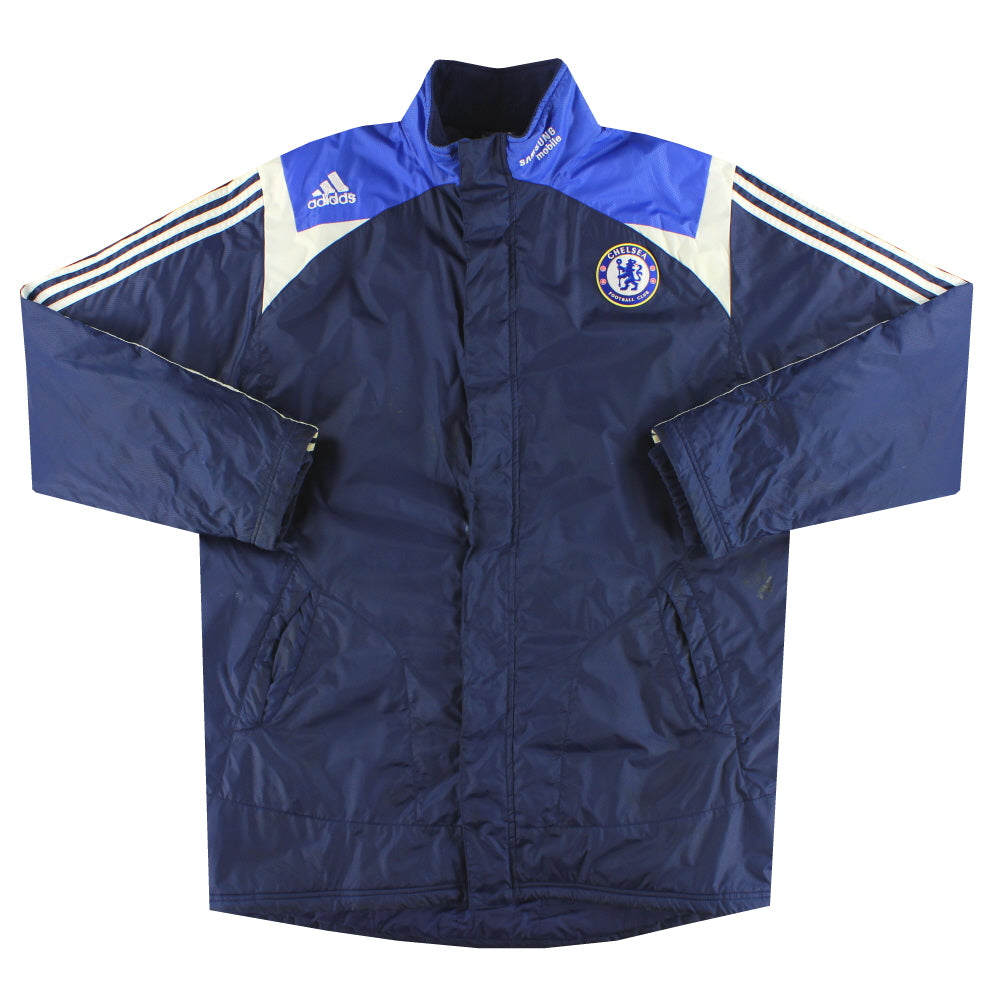 2007-08 Chelsea adidas Padded Bench Coat XL - Chelsea / Very good / XL