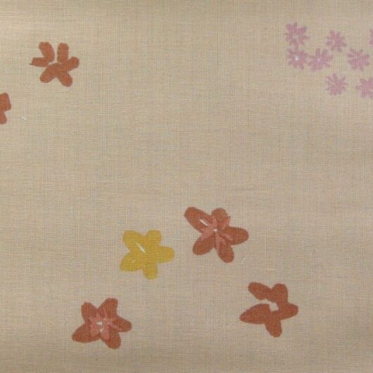 Rico Coated 100% Cotton Fabric Pink